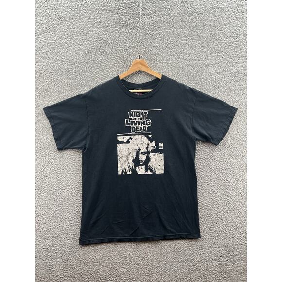 Chaser Night Of The Living Dead Coming To Get You Barbara Black T-Shirt Sz Large